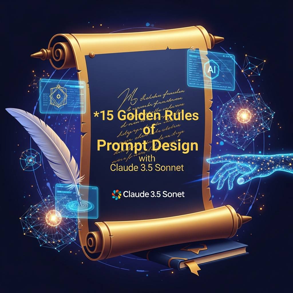 Claude3.5Sonnetマスター直伝！プロンプト設計の黄金ルール15選