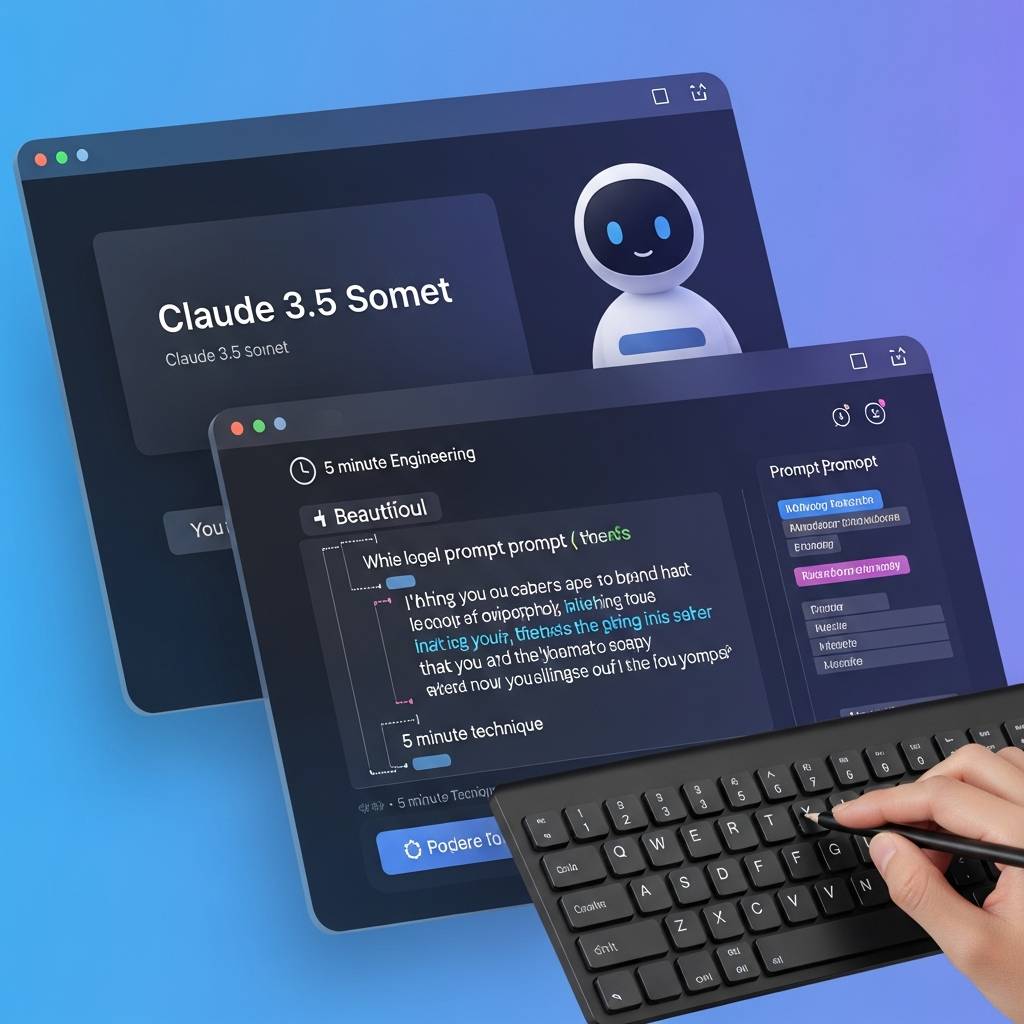 Claude3.5 Sonnetでプロンプト生成の極意:5分で差がつく書き方テクニック